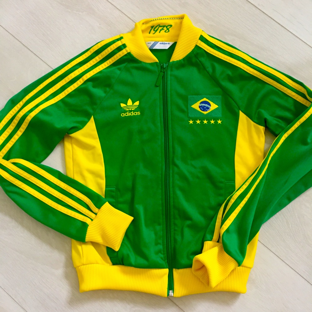 Womens Original Adidas Brazil Jacket. XS. Excellent condition - like new.